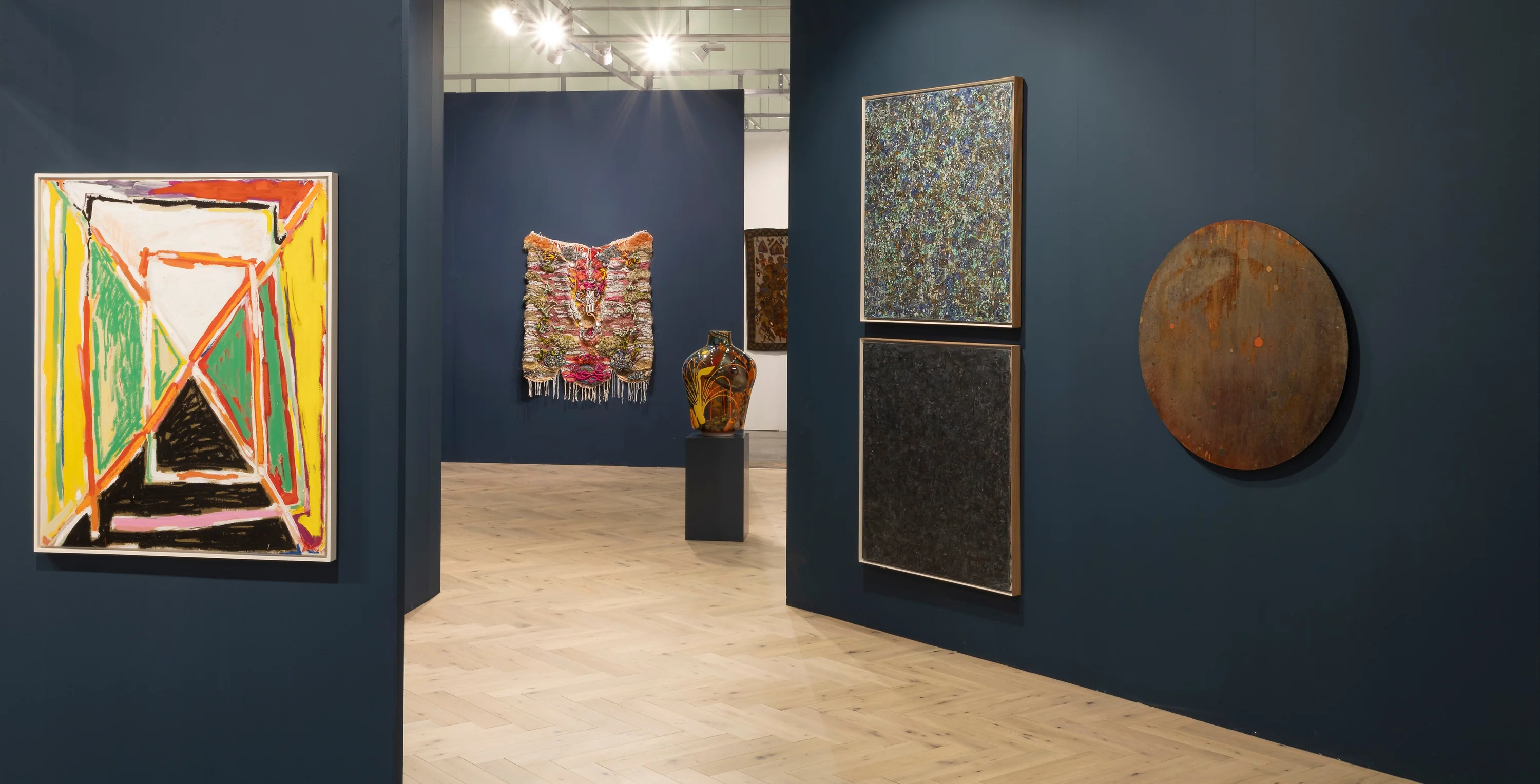 EBONY/CURATED art fair booth